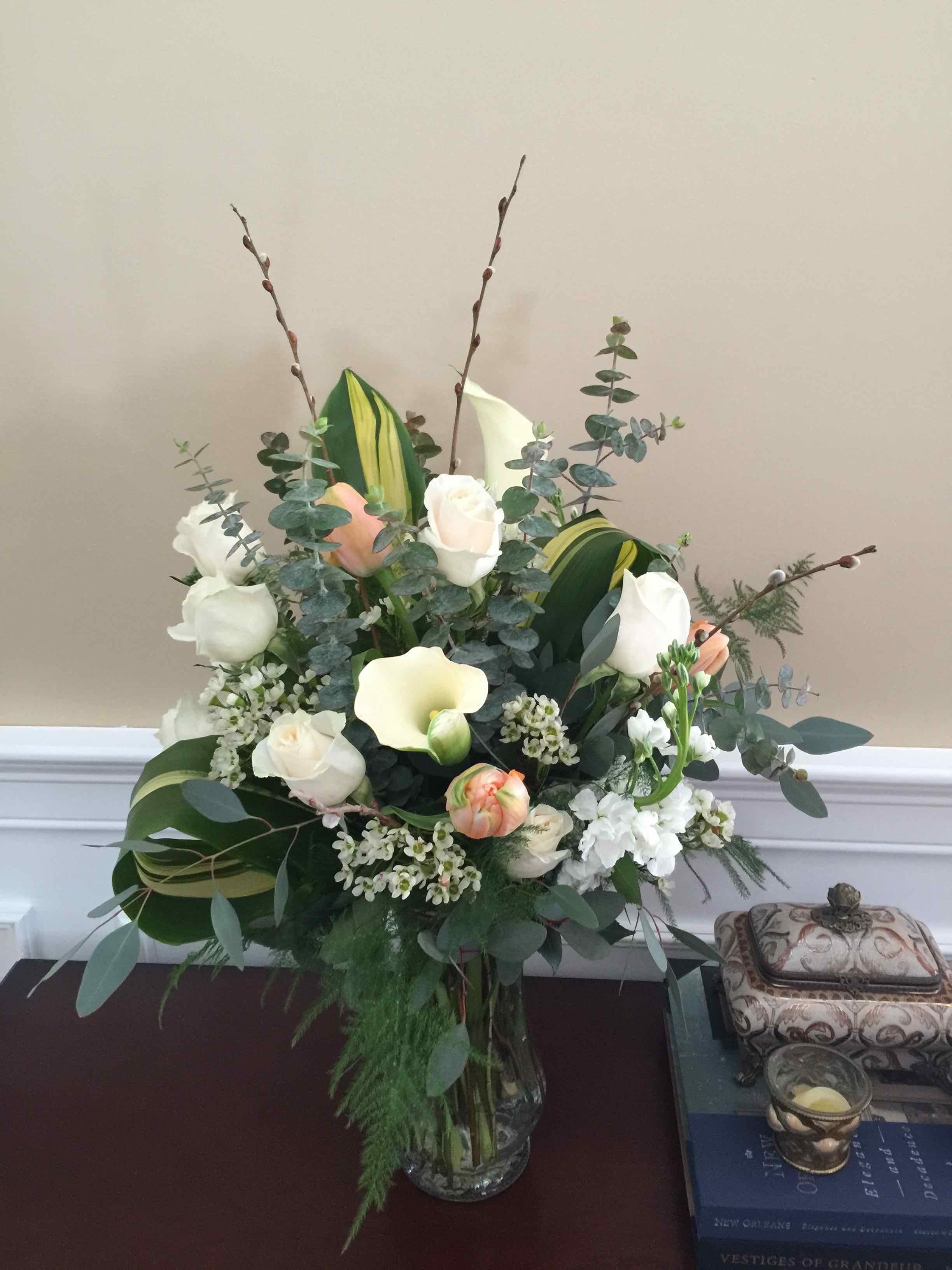 Vase Arrangements (Sympathy) - Fleur-tatious Floral Design